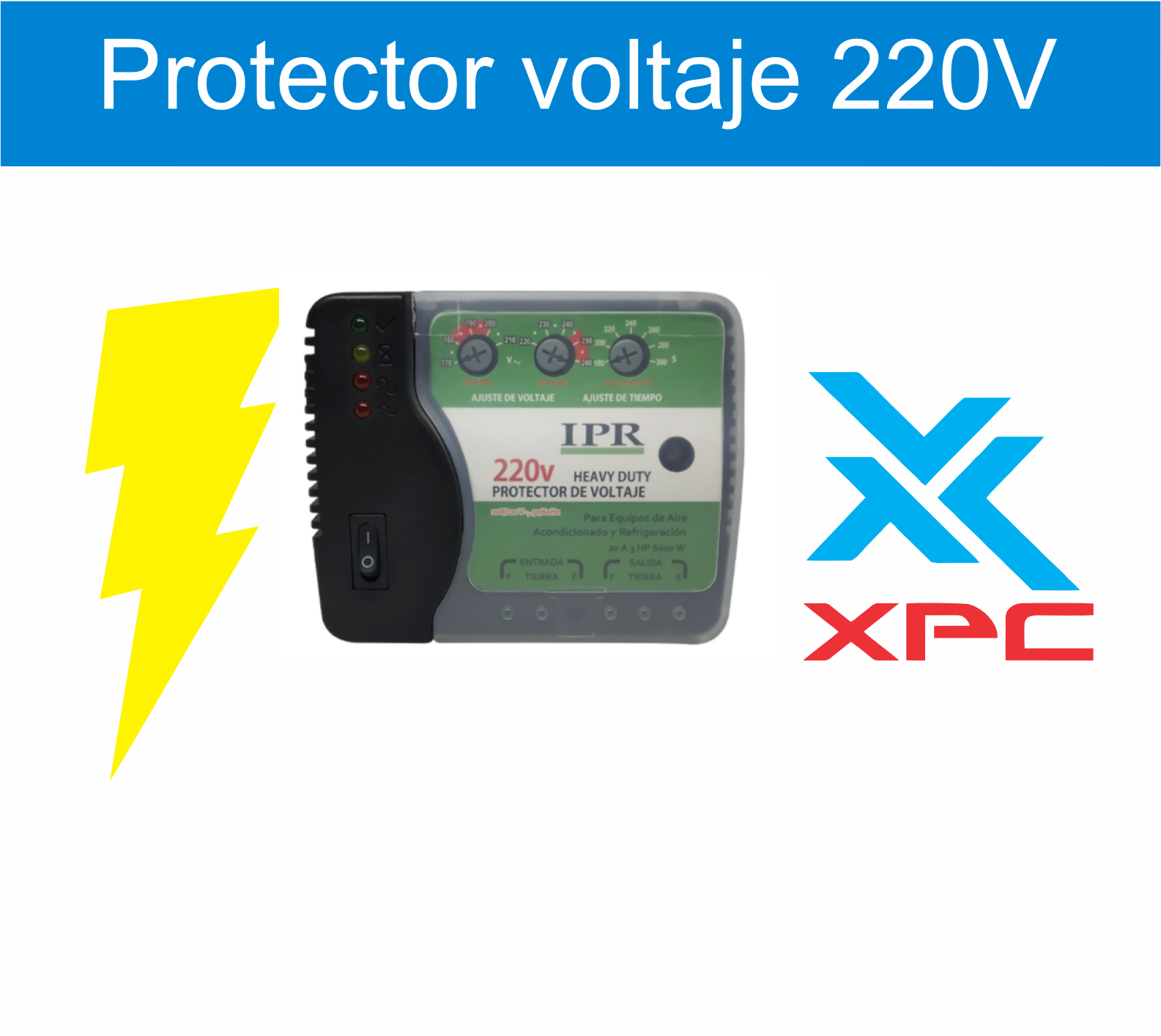 Protector de voltaje forza
